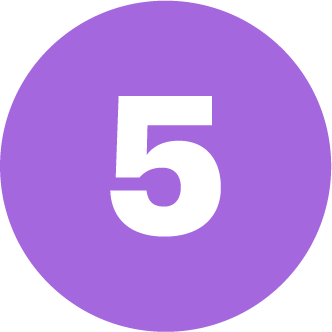ícone cinco